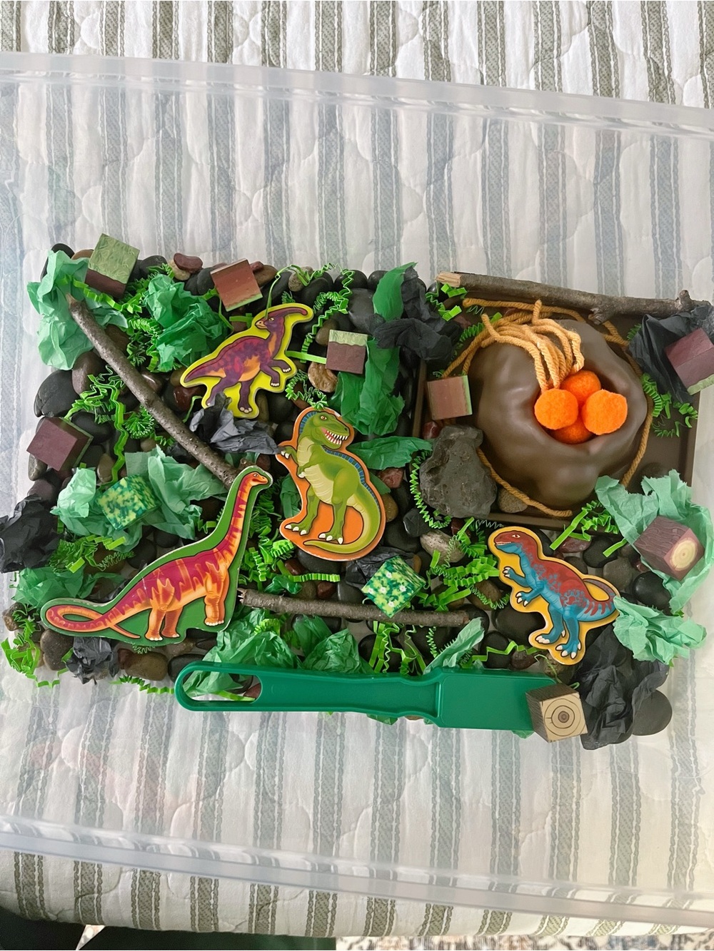 Volcano Dinos Magnetic Sensory Kit - Kids Educational Toys